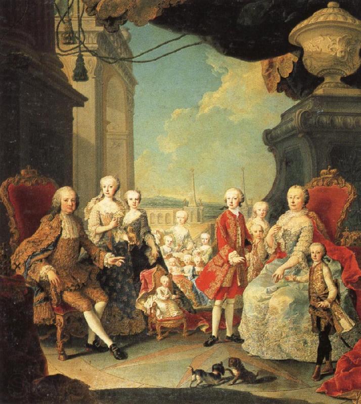 MEYTENS, Martin van The Imperial Family of Austria